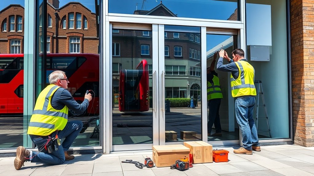 Automatic Door Installation Didcot