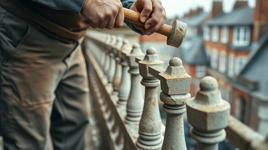 Balustrade Repair Didcot