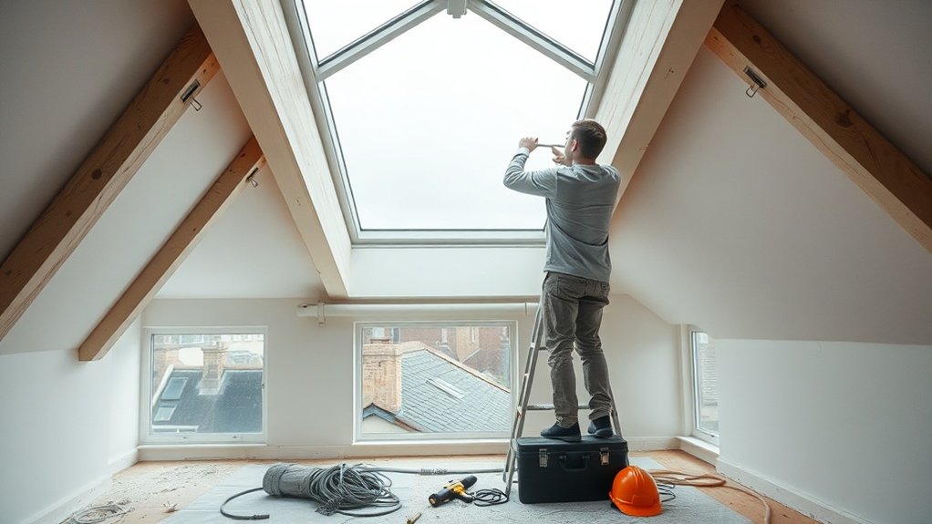 Electric Skylight Installation Didcot