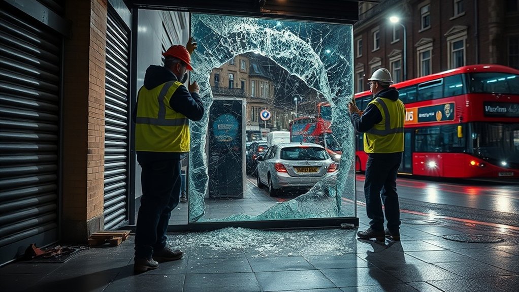 Emergency Shop Front Repair Didcot