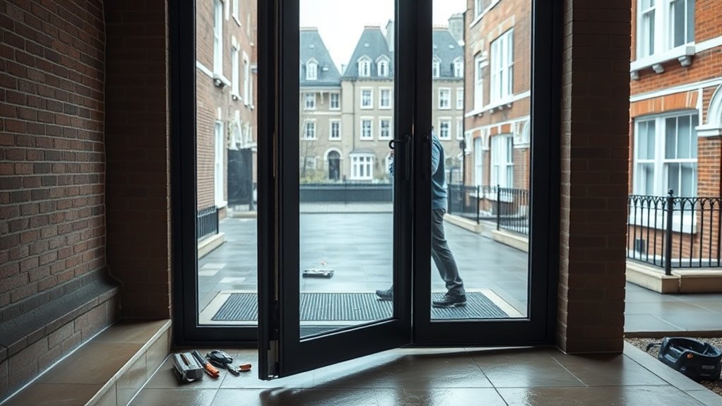 Pivot Door Installation Didcot