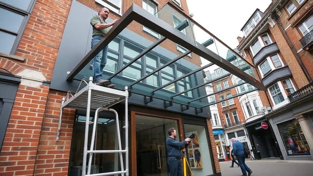 Shopfront Canopy Didcot
